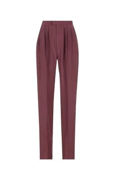 Yves Saint Laurent | Saint Laurent Mid-Rise Tailored Pants