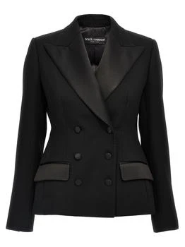 Dolce
Gabbana | Dolce
Gabbana Double-Breasted Long Sleeved Blazer
