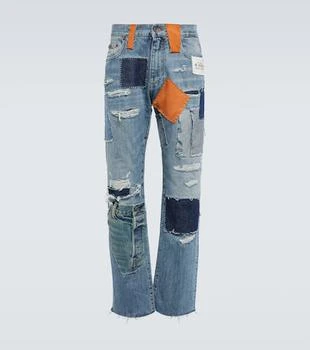 Dolce & Gabbana | Patchwork straight jeans