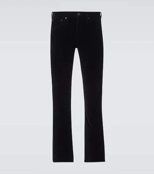 Tom Ford | Cotton velvet bootcut pants