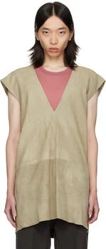 Rick Owens | Off-White Porterville Dylan Leather T-Shirt