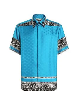 Dolce & Gabbana | Logo Bandana Silk Shirt