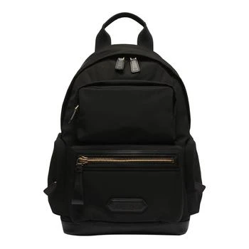 Tom Ford | Tom Ford Logo Patch Zipped Backpack