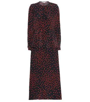 Stella McCartney | Polka-dot silk-crêpe maxi dress