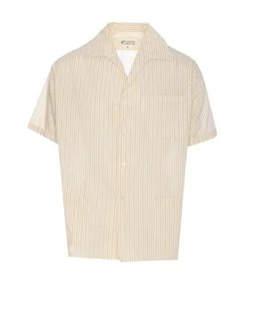 MAISON MARGIELA | Maison Margiela Striped Straight Hem Shirt