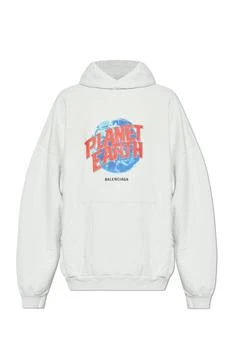 Balenciaga | Balenciaga Planet Earth Printed Hoodie