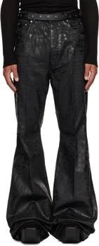 Rick Owens | Black Concordians Bolans Jeans