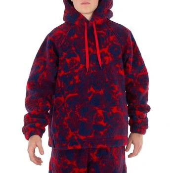 Burberry | Abstract Rose Print Fleece Hoodie