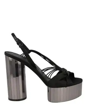 Salvatore Ferragamo | Sabrina Mirrored Platform Heels