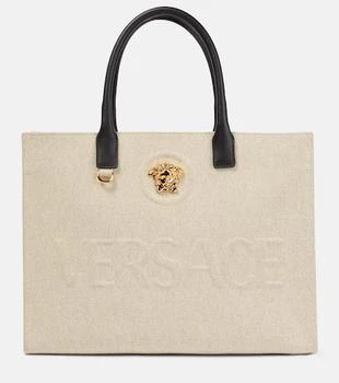 Versace | La Medusa canvas tote bag