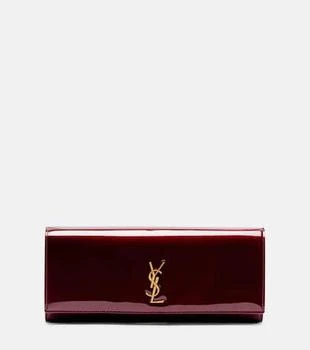Yves Saint Laurent | Kate patent leather clutch