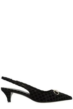 Gucci | Gucci Horsebit Slingback Pumps