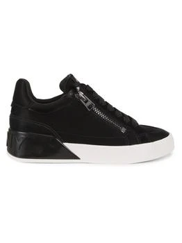 ​40MM Side-Zip Lace-Up Platform Sneakers