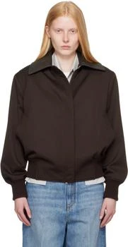 Stella McCartney | Burgundy Twill Tailoring Field Jacket