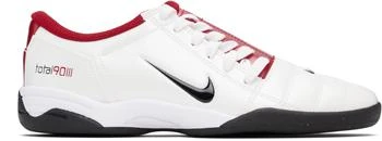 White & Red Total 90 Sneakers