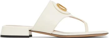 Valentino | Off-White VLogo Signature Thong Sandals