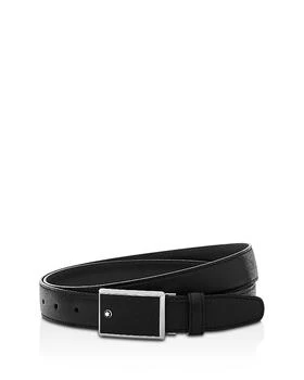 MontBlanc Men
s Sartorial Collection Black Buckle Belt