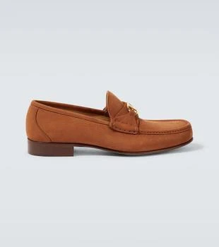 Valentino | VLogo leather loafers
