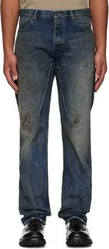 Rick Owens | Blue Concordians Kurdt Jeans