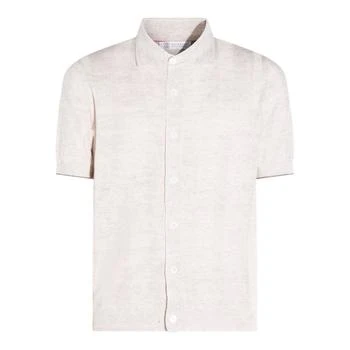 Brunello Cucinelli | Brunello Cucinelli Short-Sleeved Knitted Shirt