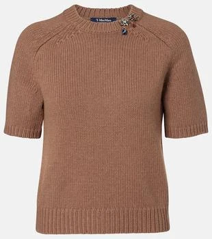Max Mara | Knitted wool and cashmere top