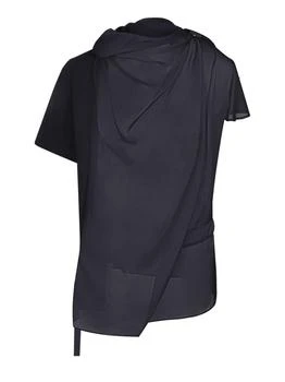 Sacai | Sacai Paneled Slide-Buckle T-Shirt