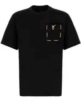 Fendi | Fendi Drawstring Detailed Crewneck T-Shirt