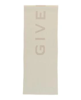 Givenchy Reversible Logo Wool Scarf