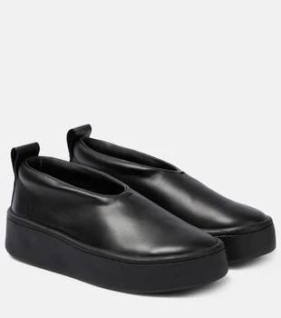 Jil Sander | Leather slip-on sneakers