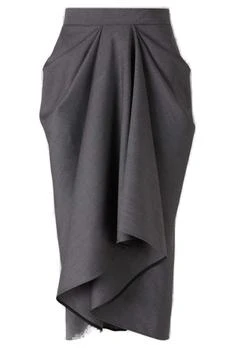 Givenchy | Givenchy Draped Midi Skirt