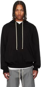 Rick Owens | Black Concordians Heavy Jersey Hoodie