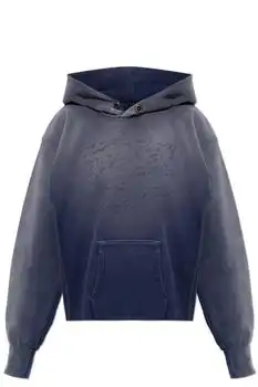 MAISON MARGIELA | Maison Margiela Printed-Detail Drawstring Hoodie