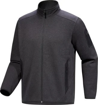 Arc'teryx Arc'teryx Men's Covert Cardigan | Versatile, Durable, Breathable and Stylish | Cardigan Sweaters for Men | Black Heather II, Small