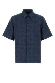 Givenchy | Givenchy Monogram Jacquard Short-Sleeved Shirt