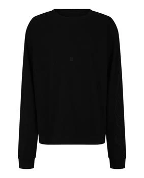 Givenchy Flame-Graphic Long Sleeve T-Shirt