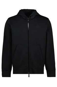 Moncler | Moncler Logo Patch Zip-Up Hoodie