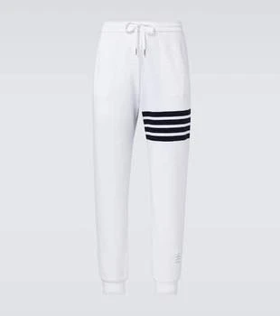Thom Browne | 4-Bar cotton jersey sweatpants