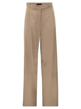 Max Mara | Max Mara Pianoforte High Waist Straight Leg Trousers