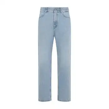 Jil Sander | Jil Sander Logo Patch Straight Leg Jeans