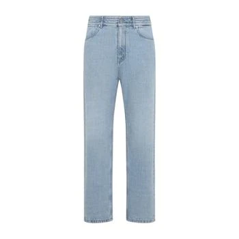 Jil Sander | Jil Sander Logo Patch Straight Leg Jeans