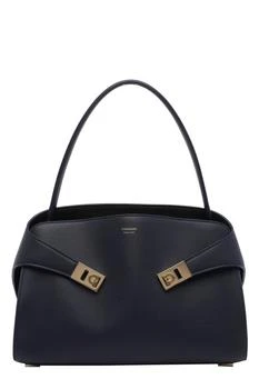 Salvatore Ferragamo | Ferragamo Hug Soft Bicolor Shoulder Bag