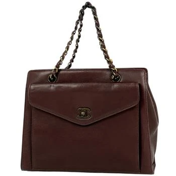 Chanel | Leather Handbag Tote Bag (Pre-Owned)