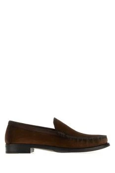Prada | Prada Ruched Slip-On Loafers