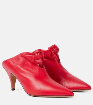 Khaite | Rowan leather mules