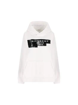 Givenchy | Givenchy Logo Printed Drawstring Hoodie