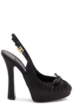 Dolce
Gabbana | Dolce
Gabbana Bow Detailed Satin Pumps
