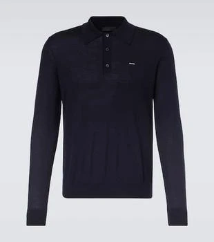 Prada | Virgin wool polo sweater