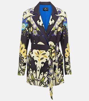ETRO | Paisley belted blazer