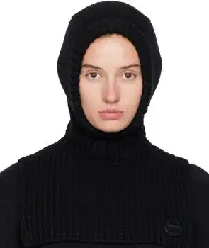Moncler | Moncler x EE72 Black Wool Balaclava