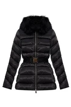Moncler | Moncler Cupidone Hooded Shearling-Trimmed Short Padded Jacket